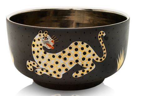 leopard bowl